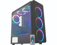 GABINETE GAMER CG-06G8 INFINITY SYNC ARGB AFJ - KMEX - AC3 Informática