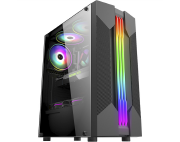GABINETE GAMER BIFROST6 01A9 PAINEL LED RGB S/FAN - KMEX