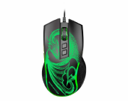MOUSE  GAMER USB PRETO C/LED  6200DPI  MGL-3 - KMEX