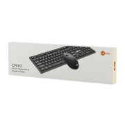 KIT TECLADO+MOUSE CM102 USB PRETO - LECOO