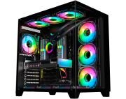 GABINETE GAMER AQUÁRIO 02J1 ATX GHOST SHARK  USB3.0- KMEX
