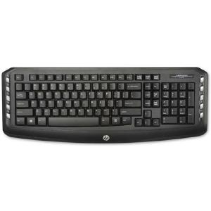 KIT TECLADO + MOUSE S/FIO NANO PRETO CLASSIC LV290AA - HP - AC3 Informática